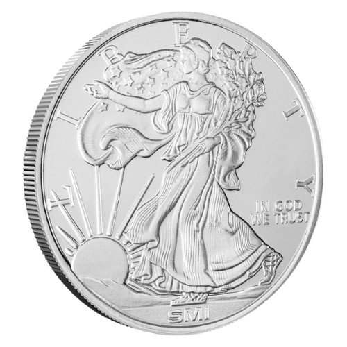 1oz Silver Liberty Coin Tube