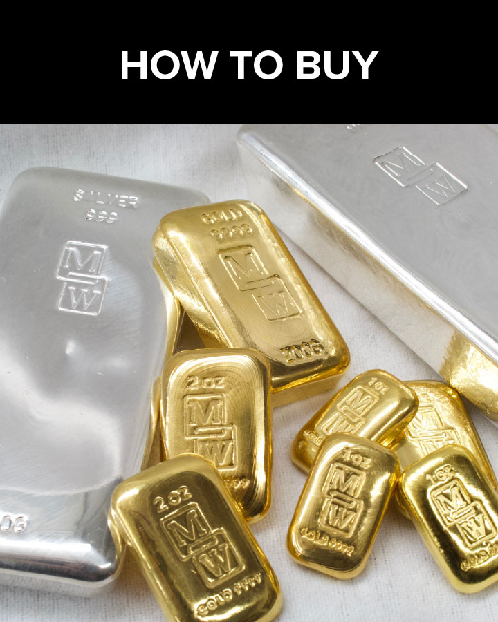 How to buy Morris and Watson Gold & Silver Bullion Online