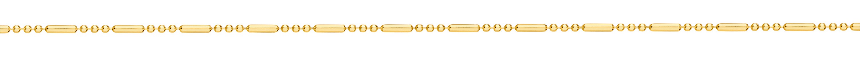 Jewellery Chain Gold And Silver Diamond Cut Figaro Ball Chain 3 7 Ext