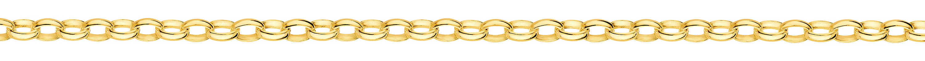 Jewellery Chain Gold And Silver Oval Belcher Ext