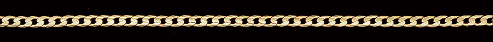 Jewellery Chain Gold And Silver Diamond Cut Curb CD50