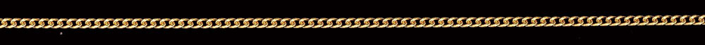 Jewellery Chain Gold And Silver Diamond Cut Curb CD50