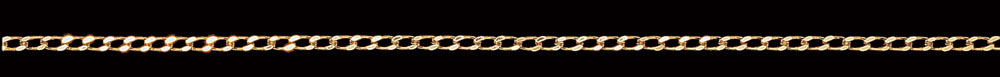 Jewellery Chain Gold And Silver Diamond Cut Long Curb LCD80
