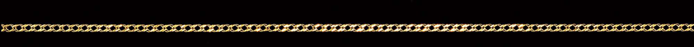 Jewellery Chain Gold And Silver Diamond Cut Curb CD60