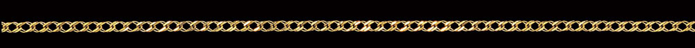 Jewellery Chain Gold And Silver Diamond Cut Curb CD60