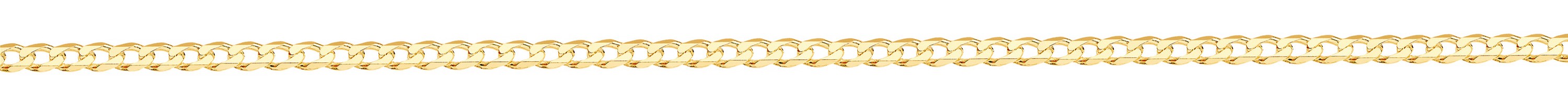 Jewellery Chain Gold And Silver Super Flat Bevel Diamond Cut Curb Ext