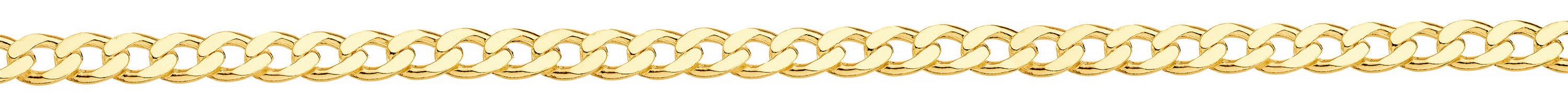 Jewellery Chain Gold And Silver Super Flat Diamond Cut Curb Ext