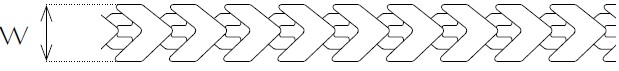 Jewellery Chain Gold And Silver Diamond Cut Franco Drawing