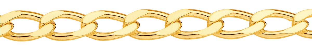 Jewellery Chain Gold And Silver Diamond Cut Long Curb