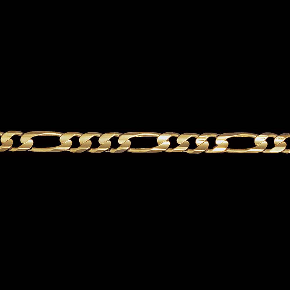 Jewellery Chain Gold And Silver Figaro Chain