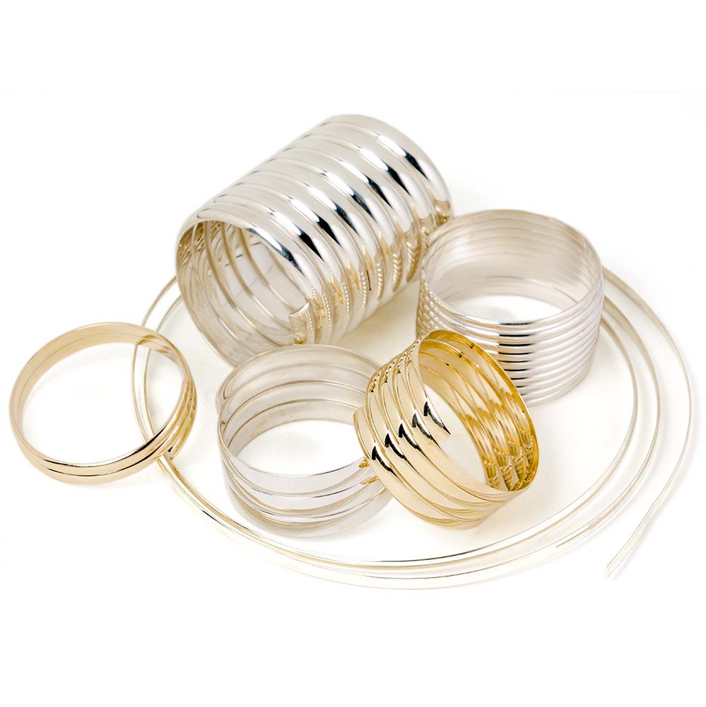Jewellery Fabrication Manufacturing Half Round Wire Gold Silver Platinum Palladium